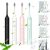 Electric Toothbrush for Adults, Upgraded IPX7 Waterproof Rechargeable Electric Toothbrush Set with 4 Brush Heads, 6 Cleaning Modes, Built-in 2 Min Timer, Gifts for Men Women (Black)