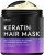 Keratin Hair Mask For Dry Damaged Hair And Growth, Keratin Hair Treatment For Dry Damaged Hair – Hydrating Hair Mask, Vit B Complex, Vit E, Silk Protein & Omega 3, 9, Deep Conditioning Hair Mask