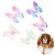 5 Pcs Butterfly Hair Clips Butterfly Hair Pins Christmas Tree Ornaments Cute Hair for Teens Girls Women Hair Accessories Christmas Decor (butterfly 5 PCS)