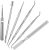 6PCS Ingrown Toenail Tool, MORGLES Toenail File and Lifter, Professional Surgical Grade Under Nail Cleaner Tools