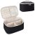 Narwey Travel Makeup Bag Large Cosmetic Bag Make up Case Organizer for Women (Black)