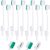 10 Pcs Suction Swab Toothbrush Care Swab Suction Toothbrush Disposable Oral Swabs Toothbrush for Suction Machine Sponge Disposable Individually Wrapped for Elderly Adults Oral Dental Mouth Care