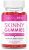 SkinnyFit Skinny Gummies Apple Cider Vinegar Gummies w/ The Mother, Healthy Weight, Immune Support, Vitamin B9, B12, Beetroot, Pomegranate, Vegan-Friendly, 60 Count