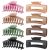 TOCESS 8 Pack Big Hair Claw Clips for Women Large Claw Clip for Thin Thick Curly Hair 90’s Strong Hold 4.33 Inch Nonslip Matte Jumbo Hair Clips (8 Pcs)