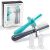 grabease Finger Toothbrush for Toddler Double Sided Toothbrush Baby Finger Toothbrush Baby Toothbrush, BPA-Free & Phthalate-Free for Baby & Toddler, 2 Pack, Teal and Gray