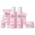 6x SakurasSkin Care Hyaluronic Acid Moisturizing Toner Oil-Control Cleanser Nourishing Lotion Smooth-Whitening Face Care Anti-agings Skincare Natural Ingredients Hydrating Skin Care Tools Kit With Lid