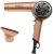 HOT TOOLS Pro Beauty Ionic Copper Ceramic Hair Dryer with Anti-Frizz Concentrator