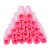 20pcs Perm Rods, Loose Curly Hair Styling Perm Rods, No Indentation Hair Perm Rods for Ladies Hair Styling Design(Pink)
