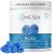One Sol BCAA & Electrolyte Powder for Hydration & Energy, All-Natural Formula, 100% Vegan, Non-GMO, Gluten Free & Soy-Free, Promotes Muscle Growth & Recovery, Natural Blue Raspberry Flavor