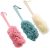 Nutteri 3 Pack Back Scrubber Long Handled Bath Brush Soft Mesh Sponge Exfoliating Body Scrub Back Cleaner Loofah Bathroom Shower Accessories for Women and Men (Multiple Colors)