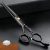Professional Hairdressing Scissors Stainless Steel Barber Hair Cutting Scissors Straight Scissors Salon Tools for Mother Father Friends’ Gifts(BLACK-01)