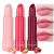 BINGBRUSH 3Pcs Color Changing Lipstick Queen,Long Lasting Lip Care Moisturizer Lip Balm Magic Lip Gloss Lip Tint Stain Glossly Makeup Lipstick Set for Women