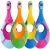 ECOVONA Baby Toothbrush for Infants & Toddlers 0-2 Years Old (4 Pack) Extra Soft Bristle for Baby Gums | BPA-Free, Easy-Grip Finger & Teething Handle