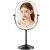 LOVESPEJO 9” Lighted Makeup Mirror with Magnification, 1X/7X Magnifying Mirror, Rechargeable Double Sided Personal Makeup Mirrors, 3 Colors Dimmable Vanity Mirror，360° Rotation Cosmetic Mirror, Black