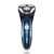 SweetLF 3D Rechargeable Waterproof IPX7 Electric Shaver Wet & Dry Rotary Shavers for Men Electric Shaving Razors with Pop-up Trimmer, Blue