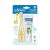 Dr. Brown’s Infant-to-Toddler Training Toothbrush Set with Fluoride-Free Baby Toothpaste, Strawberry – Giraffe – 1.4oz – 0-3 years