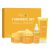 Healov Turmeric Skincare Set – Turmeric Skin Care Products Brightening & Acne – Turmeric Skin Care Kit, Turmeric Skin Care Set – Turmeric Cleanser, Body Scrub, Face Cream & Facial Serum