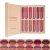 KIMIEYE 12 Colors Matte Liquid Lipstick Kit, Long Lasting Lip Tint, Waterproof Lip Stain, Non-Stick Cup Quick-dry Velvet Nude to Red Lipstick Makeup Set, Up to 24H Wear (SET B)
