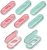 WOODOUNAI Dental Floss Cases 80 Flosses Picks with 8 Storage Cases Professional Toothpick Sticks for Teeth Cleaning Suitable for Families Hotels and Travel Ideal for Both Men and Women