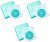 Cocofloss Woven Dental Floss, Dentist-Designed Oral Care, Mint, Waxed, Expanding, Vegan, Kid-Friendly String Floss with Coconut Oil, 3 Spools (33 yd Each)