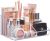 STORi Clear Plastic Vanity Makeup Organizer | 6-Compartment Holder for Brushes, Eyeshadow Palettes, & Beauty Supplies | Curved Front Design | Made in USA