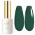 Imtiti Gel Nail Polish, 1 Pcs 15ml Dark Green Color Gel Polish Soak Off Nail Art Manicure Salon DIY Nail Lamp Gel Nail Design Decoration at Home Gift for Women, 0.5 Fluid Ounces