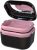 BVN Denture Bath Denture Case: Denture Cup for Soaking Dentures, Retainer Cleaner Case with Mirror, Mouth Guard Case, Aligner Case, Retainer Holder, Night Guard Case, False Teeth Container Black