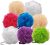 Aquasentials Small Mesh Pouf (8 Pack) (Multi-Colors)