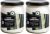 Bamboo Two Pack Odor Eliminating Highly Fragranced Candles – Eliminates 95% of Pet, Smoke, Food, and Other Smells Quickly – Up to 80 Hour Burn time – 12 Ounce Premium Soy Blend