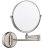 Beauty Mirror,3X 10X Hotel Bathroom Wall Mounted Makeup Mirror, 8 Inch Extendable Bathroom Mirror Foldable Magnifying Double-Sided Shaving Mirror for Bathroom Vanity Brushed Nickel 6 inches 5X