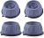 4 Pcs Washing Machine Foot Pads for Anti-Vibration Anti-Walk, Noise Reducing Anti Slip Anti Vibration Rubber Washing Machine Feet Pads, Anti-Walk Dryer Washer Vibration Pads