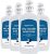 Amazon Basics Dry Mouth Oral Rinse, Alcohol Free, Mint, 16 Fluid Ounces, 4-Pack (Previously Solimo)