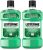 Listerine Freshburst Antiseptic Mouthwash for Bad Breath, Kills 99% of Germs That Cause Bad Breath & Fight Plaque & Gingivitis, ADA Accepted Mouthwash, Spearmint, 1 L, Pack of 2