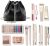 Color Nymph Makeup Bag For Teens Women With Makeup Kit Makeup Bag Travel Included Cosmetic Bag Eyeshadows Face Powder Concealer Liquid Blush Eyebrow Pencil Eyeliner Lipgloss Mascara Brushes