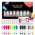 Techsliker Gel Nail Art Polish Set – Long-Lasting, Chip Resistant Colors for Salon-Quality Manicures At Home (8 Colors)