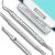 3PCS Upgraded Ingrown Toenail Tool, Ingrown Toenail File and Lifter, Podiatrist Nail Treatment Tools, Stainless Steel Surgery Grade, Manicure Pedicure Set, Thick Nail Clean, Pain Relief Kits