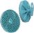 INNERNEED Food-Grade Silicone Body Scrubber Exfoliating & Massaging Shower Brush, More Hygienic Bathing Tool, for All Skin Types, Lathers Well, Longer Service Life (Dark Green)