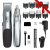 Wahl Groomsman Rechargeable Beard Trimmer kit for Mustaches, Nose Hair, and Light Detailing and Grooming with Bonus Wet/Dry Battery Nose Trimmer – Model 5622v