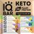 IQBAR Brain and Body Keto Protein Bars – 7 Sampler Keto Bars Pack – Energy Bars – Low Carb Protein Bars – High Fiber, Gluten Free and Low Sugar Meal Replacement Bars – Vegan Snacks