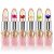 6 Pcs/Set Flower Jelly Lipstick Set Temperature Change Moisturizer Long Lasting Nutritious Balm Magic Color Change Lip Gloss