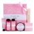 Spa Luxetique Spa Set for Women, Rose Spa Gift Set, Relaxing Home Spa Kits, Spa Gifts Set for Women Includes Body Lotion, Shower Gel, Bubble Bath, Hand Cream, Birthday Christmas Gifts for Women