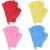 4 Pairs Bath Exfoliating Gloves Scrub, Double Sided Bath Mitts Scrubs for Shower, Exfoliating Body Shower Mitt Scrubber Glove, Bathing Accessories for Bath, Spa, Massage??Yellow, Red, Pink, Light Blue??