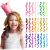 Dreamlover Hair Accessories for Girls, Colored Hair Extensions, Crazy Hair Day Accessories, Gifts for Kids, 24 Pieces