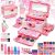 Kids Makeup Kit for Girl – Kids Makeup Kit Toys for Girls,Play Real Makeup Girls Toys,Washable Make Up for Little Girls,Non Toxic Toddlers Cosmetic for Children Age 3-12 Years Old,Teen