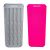 2 Lessmon Heat Resistant Silicone Mat Pouches for Flat Iron, Curling Iron, Straightener, Hot Hair Tools, Grey&Pink