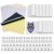 KULWOYI Tattoo pratice Skins with Transfer Paper and Tattoo ink Cups,12pcs fake Skin and 15pcs tattoo stencil paper Including150pcs mixed size ink caps kit for tattoo practice tattoo supplier