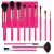 Makeup Brushes Set Professional from an Array of Eyeshadow Foundation Brushes to a Concealer Brush to Eyelash and Blusher Brushes 12 Pcs soft Make up Brush Kit, These vegan and cruelty-free brushes have soft synthetic bristles that work perfectly with any formula