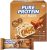 Pure Protein Nut Bars, Caramel Almond Sea Salt, 10g Protein, Gluten Free, Low Sugar, 1.65 oz, 10 Pack (Packaging may vary)