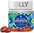 OLLY Pre-Game Energize Workout Gummy Rings, S7 Plant-Based Blend, B Vitamins, Berry Lime Flavor – 25 Count