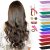 Hair Tinsel Kit, 14 colors Tinsel Hair Extension, Glitter Fairy Hair for Girls Women, Sparkling Highlight Hair for Party Chirstmas New Year Halloween